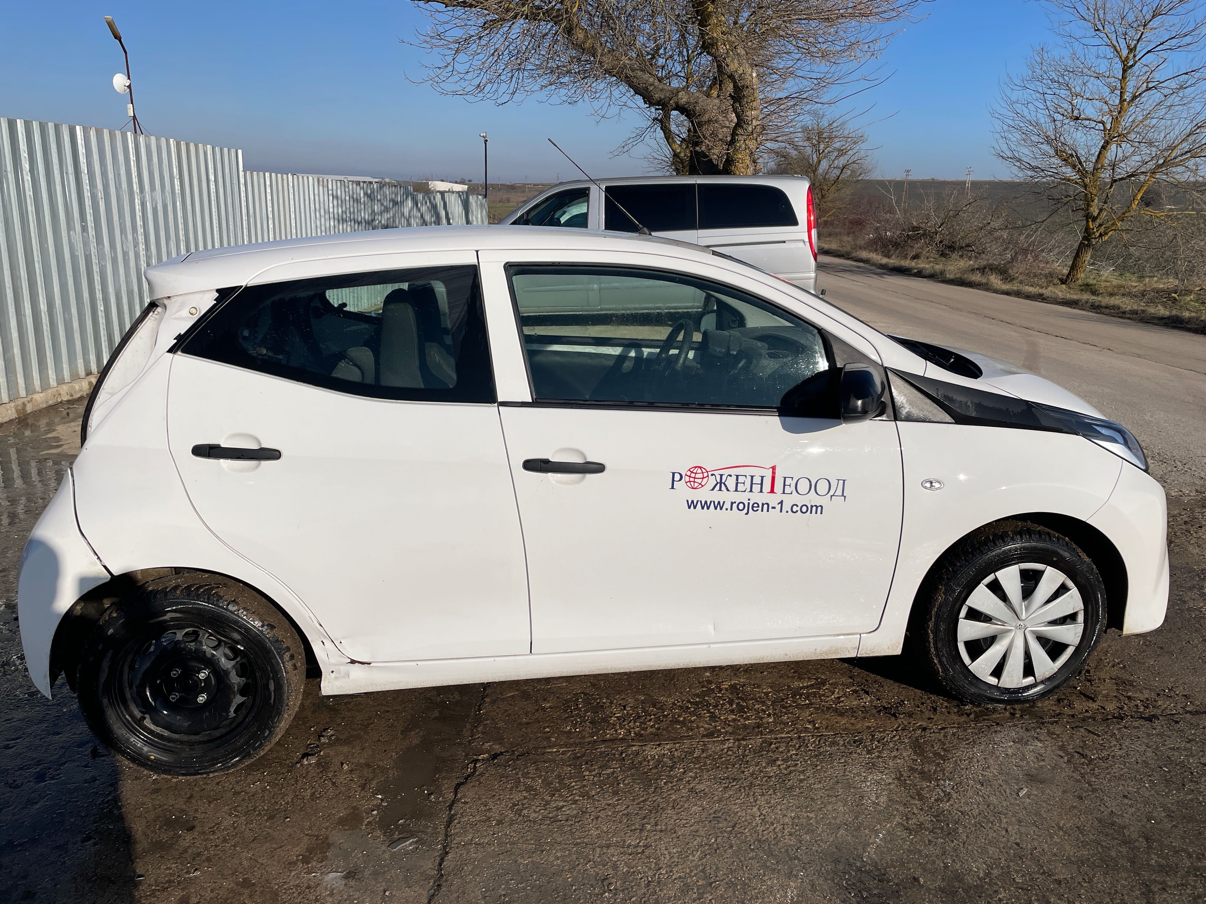 Toyota Aygo 1.0 VVTI, двигател 1KR-FE, 2022, 72 кс., 5 ск., 27 000 km.