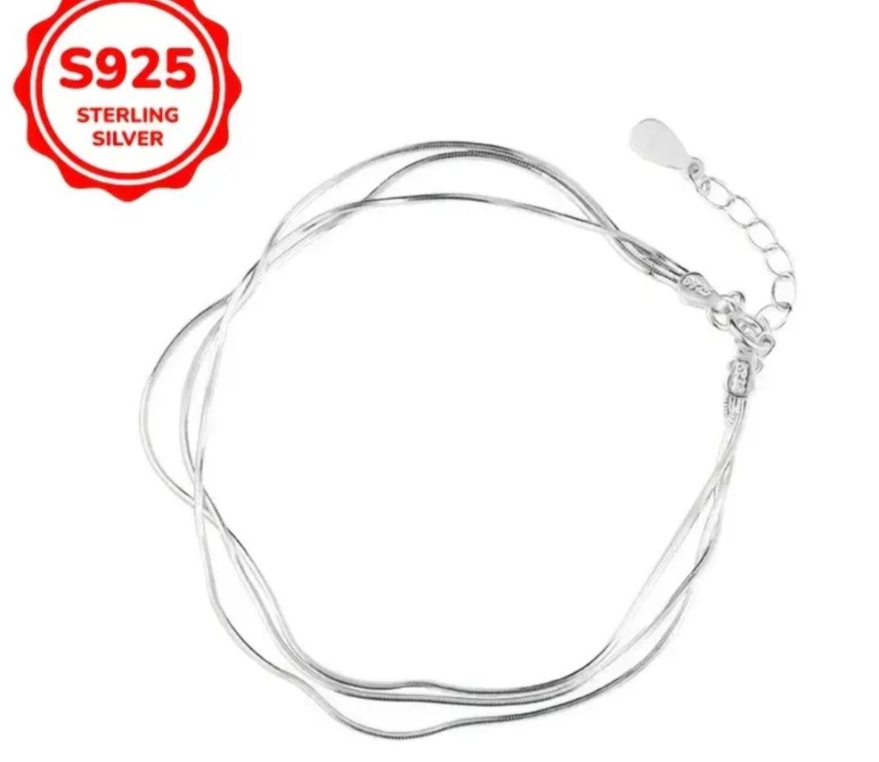НОВИ* Сребърни гривни*S925"
