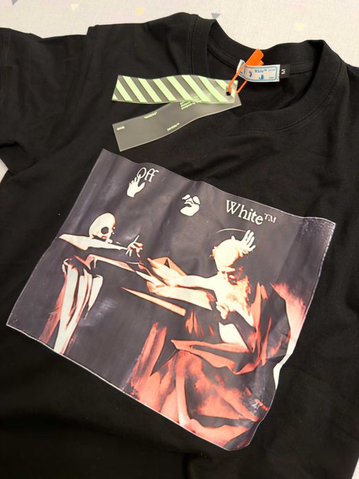 Tricou OffWhite Negru