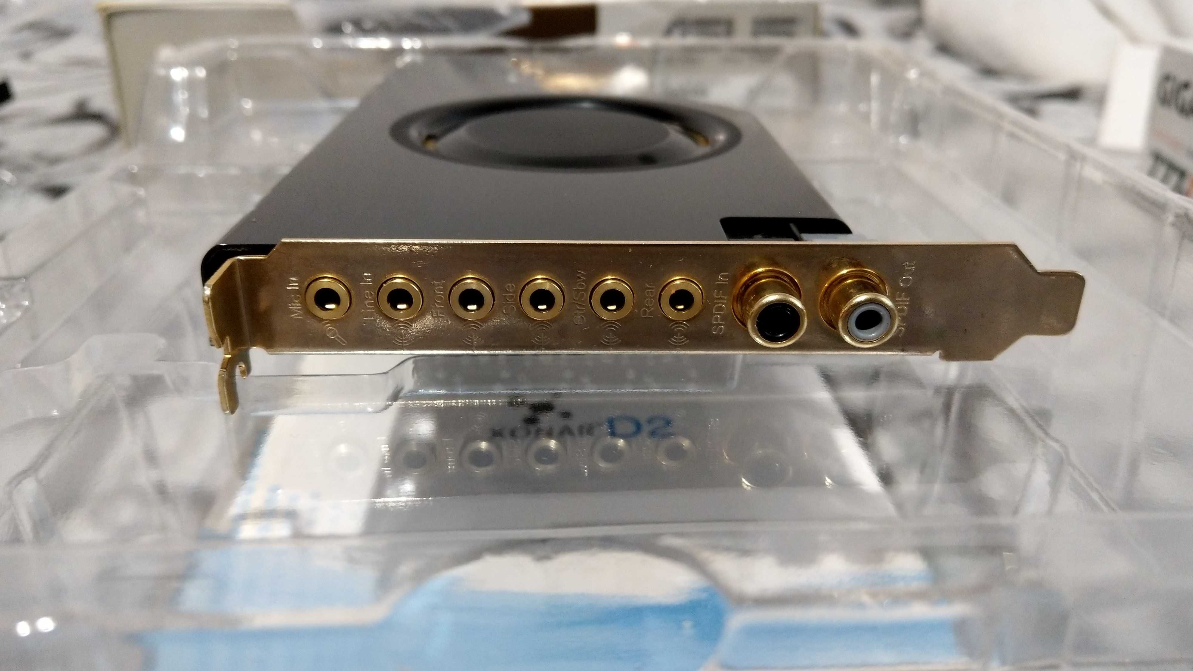 Asus Xonar D2/PM sound card звукова карта.