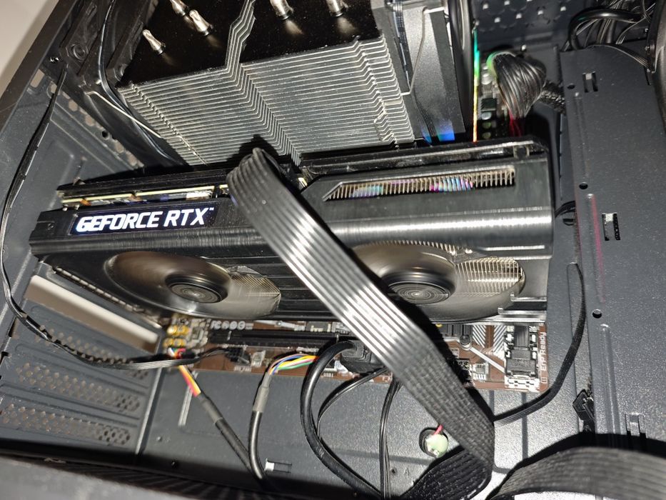 Placa video nVidia GeForce RTX 3060 Ghost, 12GB GDDR6, sigiliu surub !