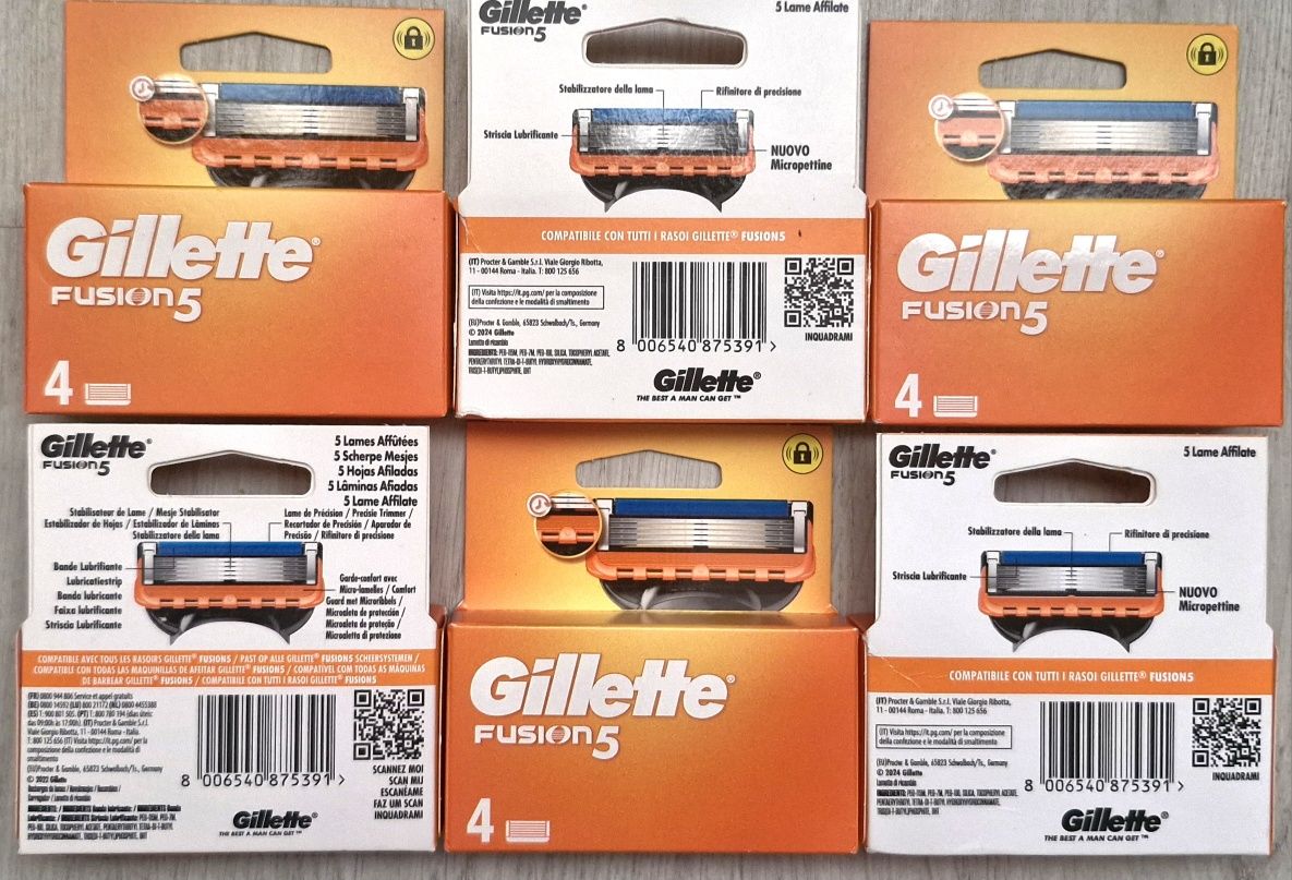 Rezerve Gillette Fusion 5