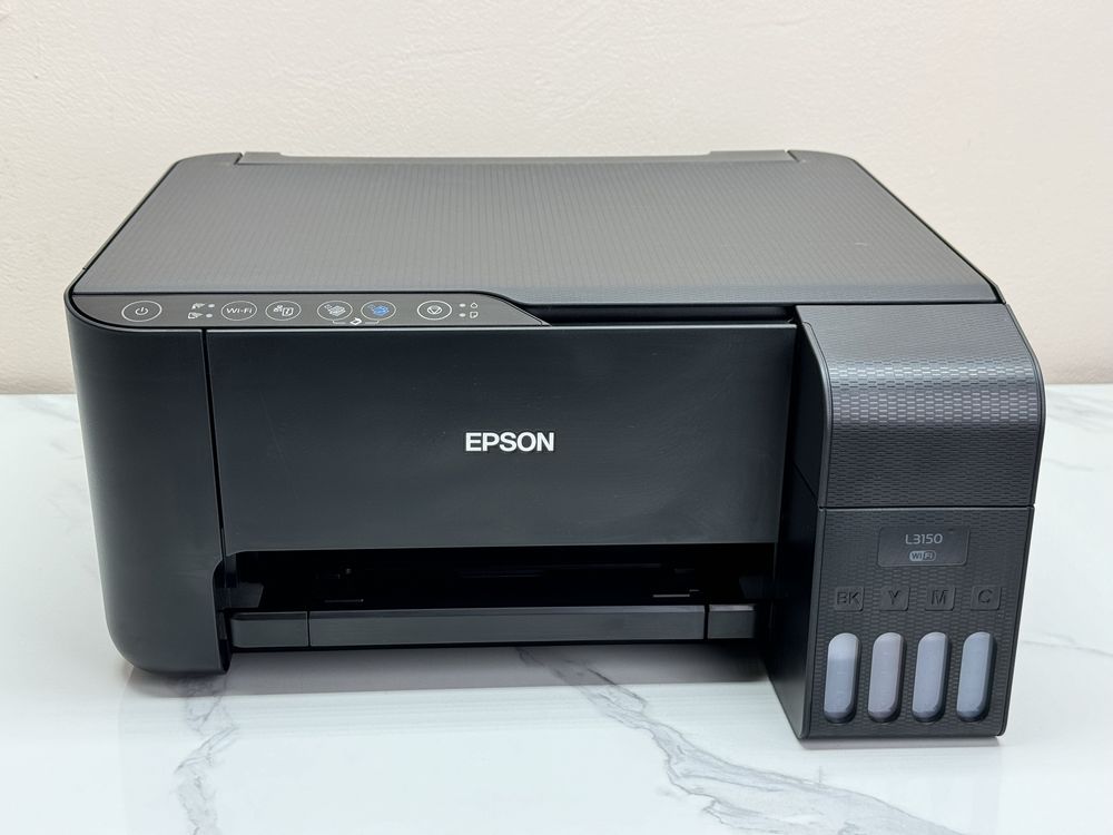 Epson l3150 wifi в отличном состаяний цветной 3в1 доставка установка