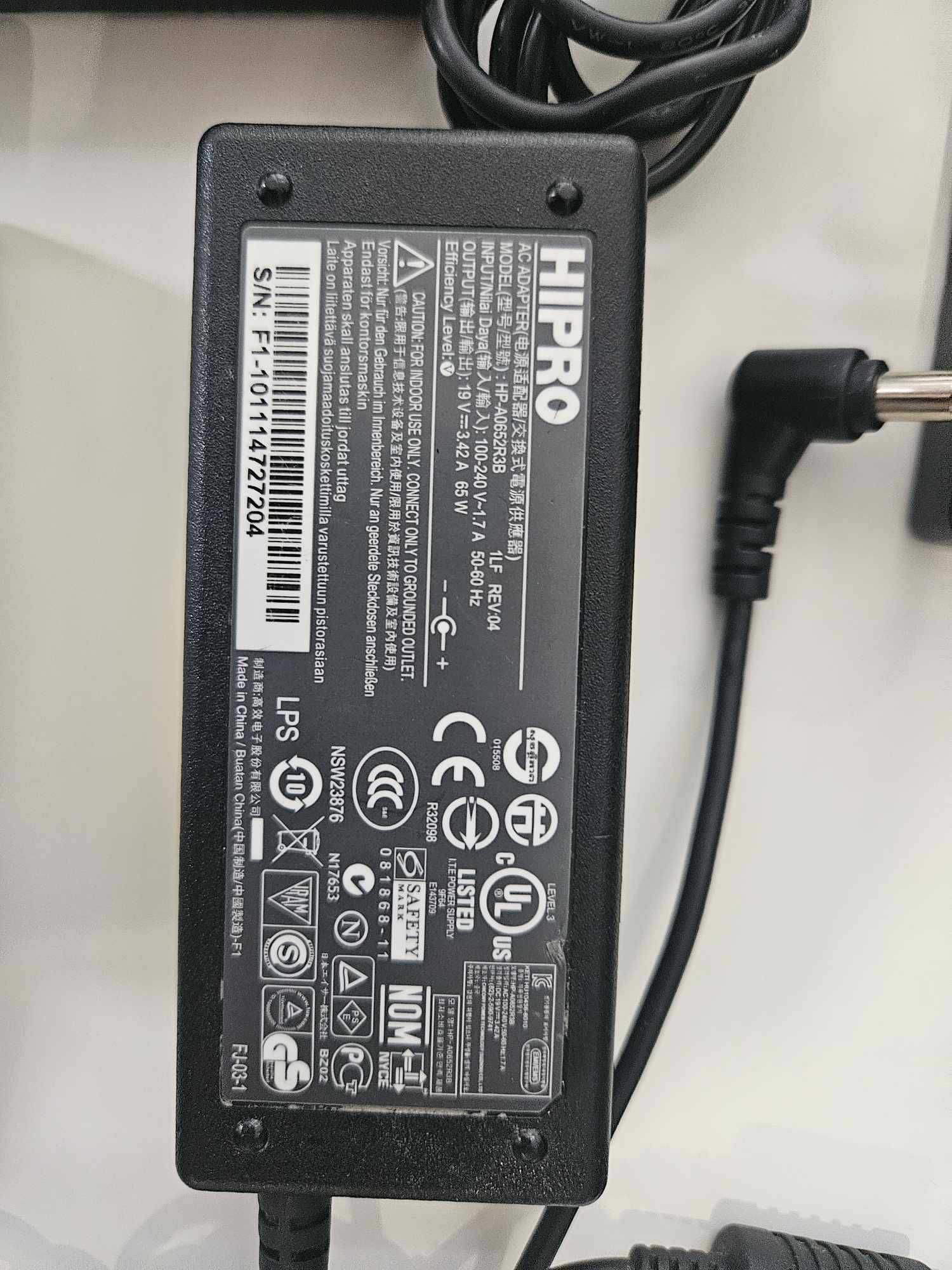 +Гаранция! Зарядно захранване захранващ адаптер лаптоп Asus Acer