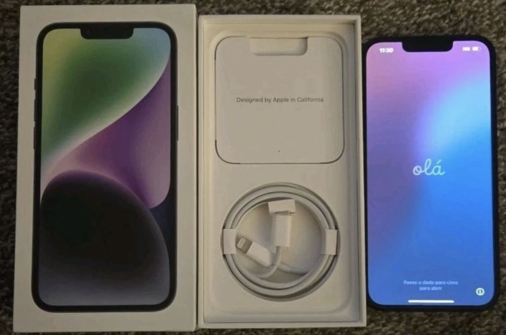 Apple Iphone 14 128 черен Отличен