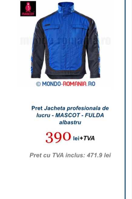 Jachetă de muncă Mascot Safe Unique Mainz