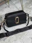 Geanta Marc Jacobs - Snapshot Negru/logo auriu