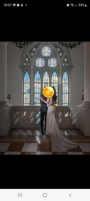 Rochia mireasa sirenă XS/S