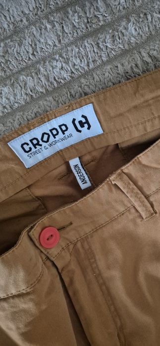 Pantaloni barbatesti, Cropp, marimea W36/L34, maro deschis, stare buna