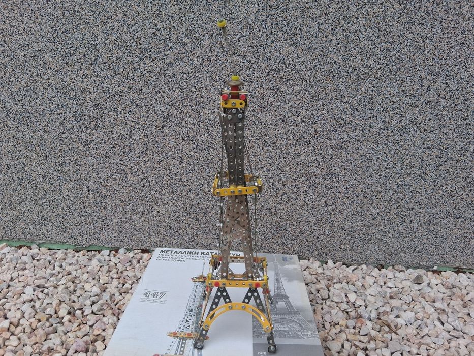Детска Играчка 3D конструктор Айфелова кула, 447 части, 8+ години