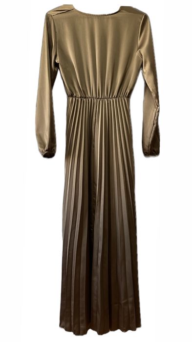 Rochie lungă din satin, FARA DEFECTE - mărimea M