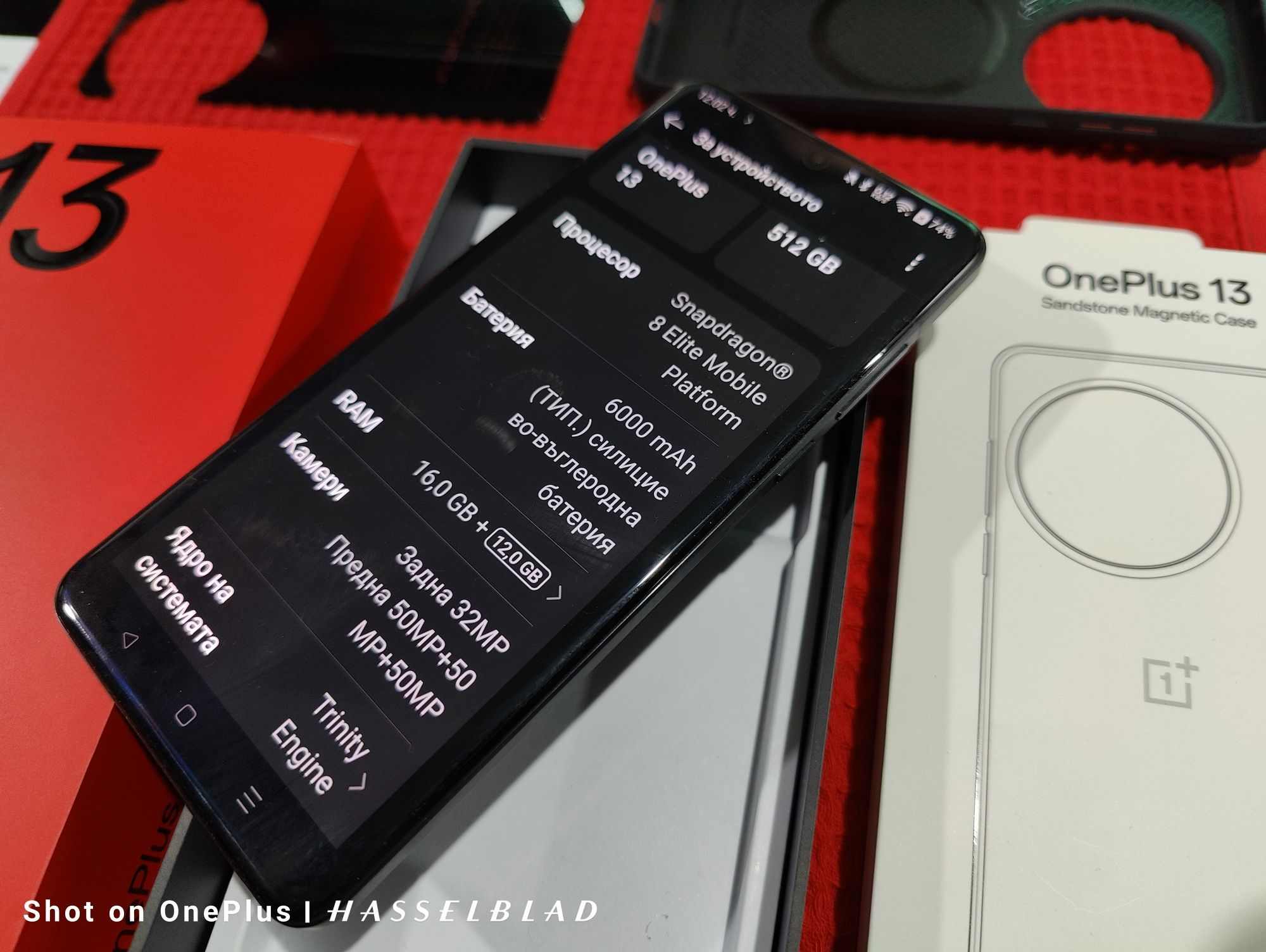 OnePlus 13 Midnight Ocean 16+12GB.RAM/512GB.Rom 36м.гаранция чисто нов