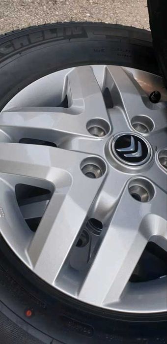 Jante NOI aliaj Fiat Ducato,Boxer,Jumper,Movano225 75r16C M+S MICHELIN