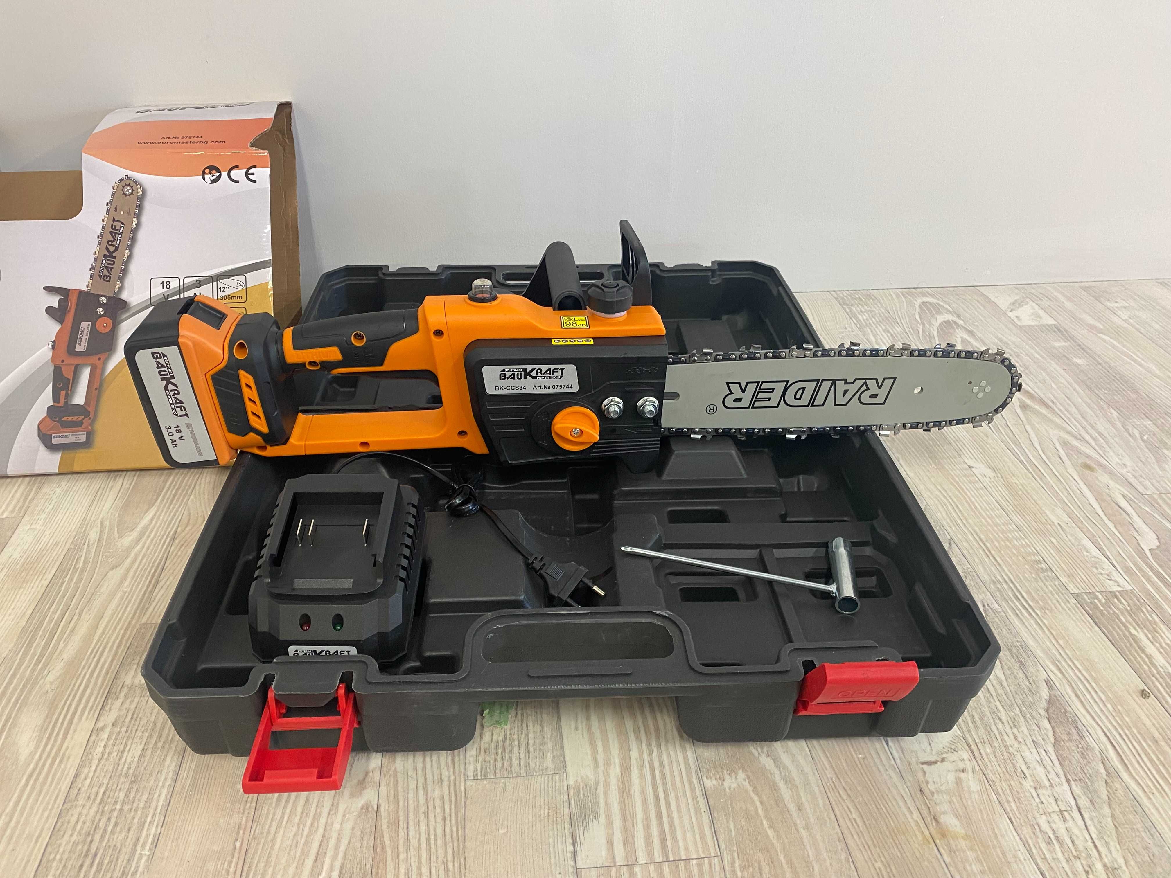 075744	Резачка 18V 305mm (12") SDS 3/8" .050" 45 3Ah куфар BK-CCS34