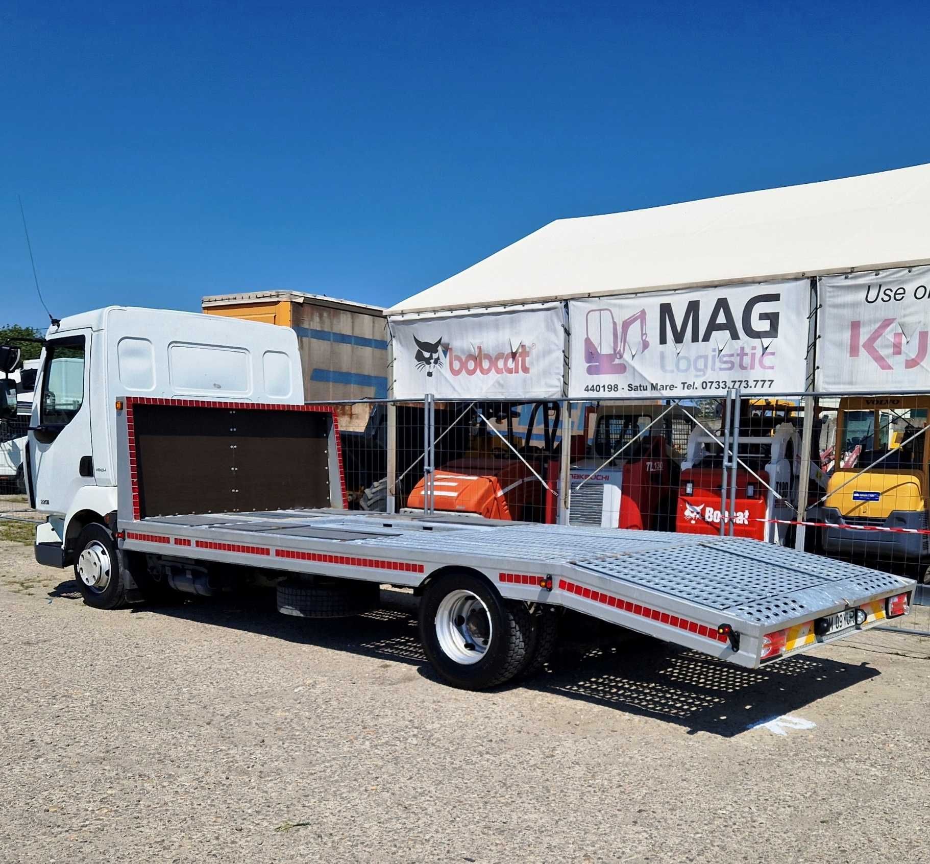 platforma auto Renault Midlum 220dxi, BA14 transport vehicule