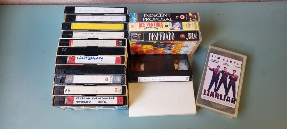 Lot casete video vhs