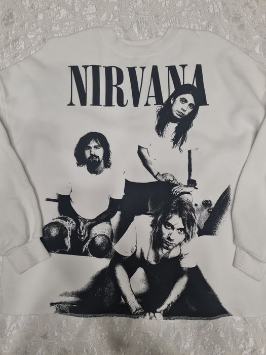 Продам лонгслив с начёсом "Nirvana"