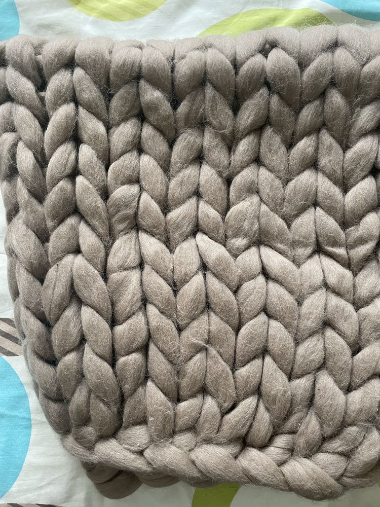 Одеяло от мериносова вълна