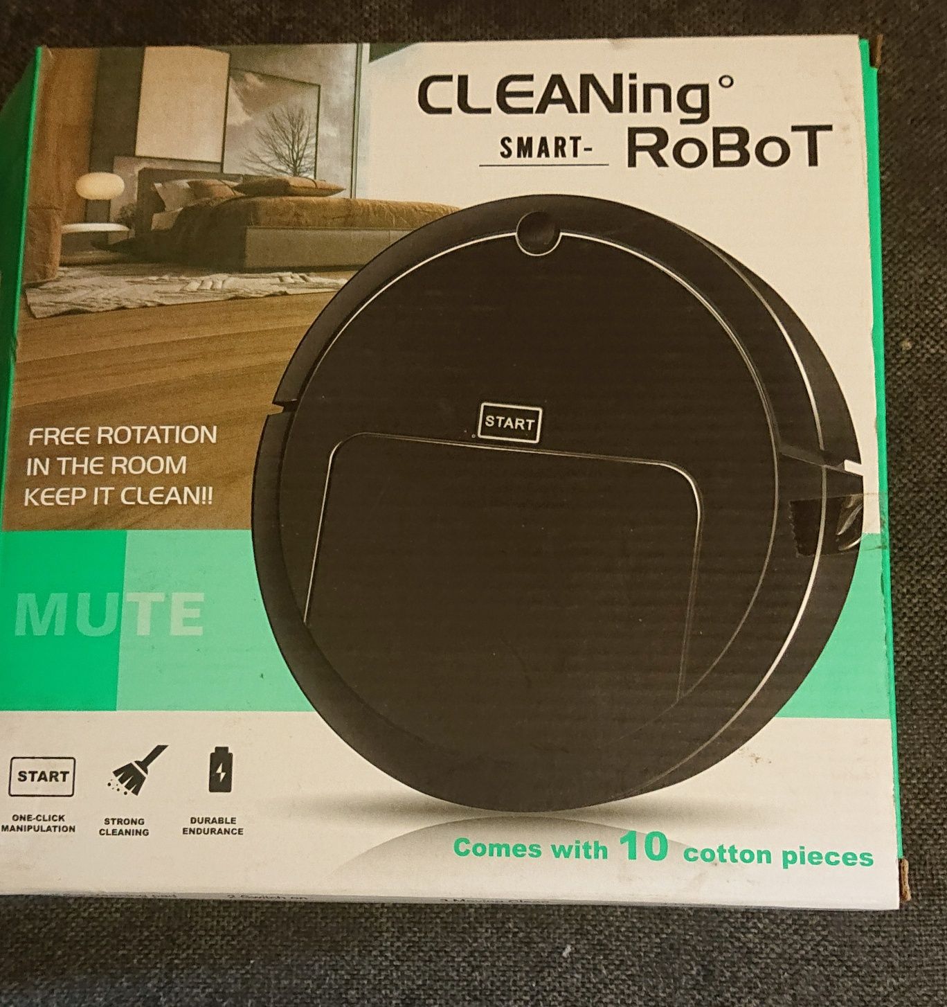 Робот пылесос Smart Cleaning в отличном состоянии