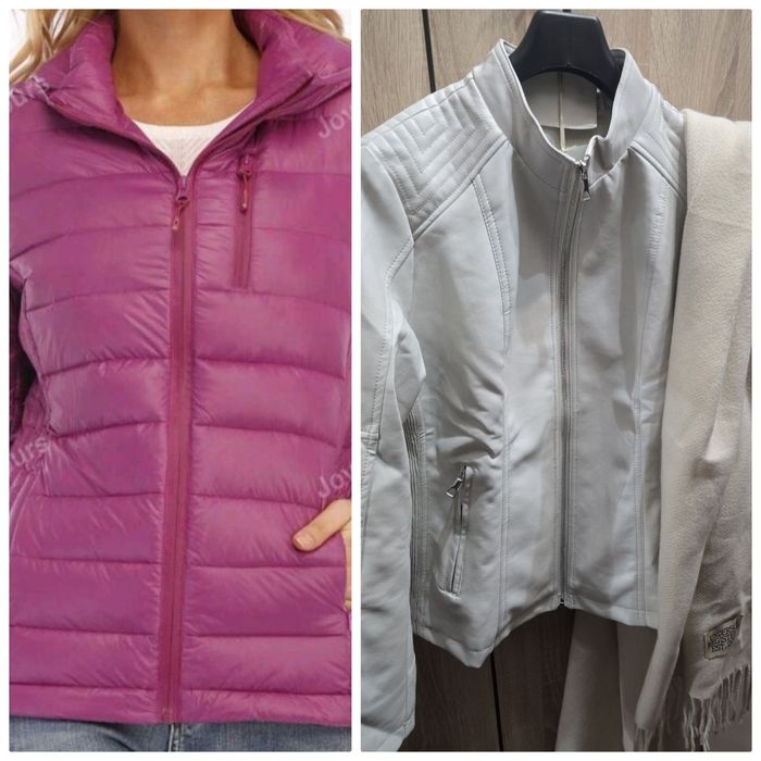 Дамско кожено и спортно яке