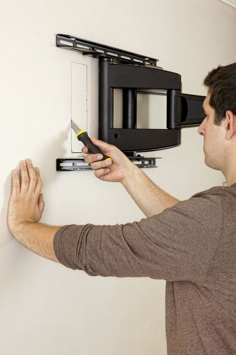 Установка телевизора