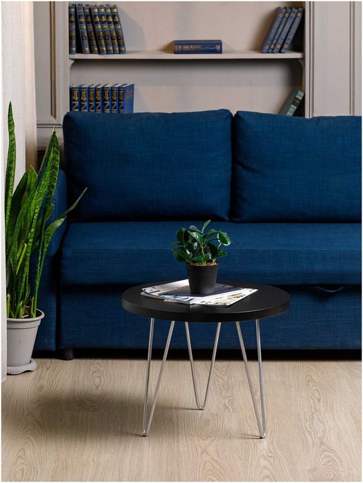 Круглый журнальный стол Black Round