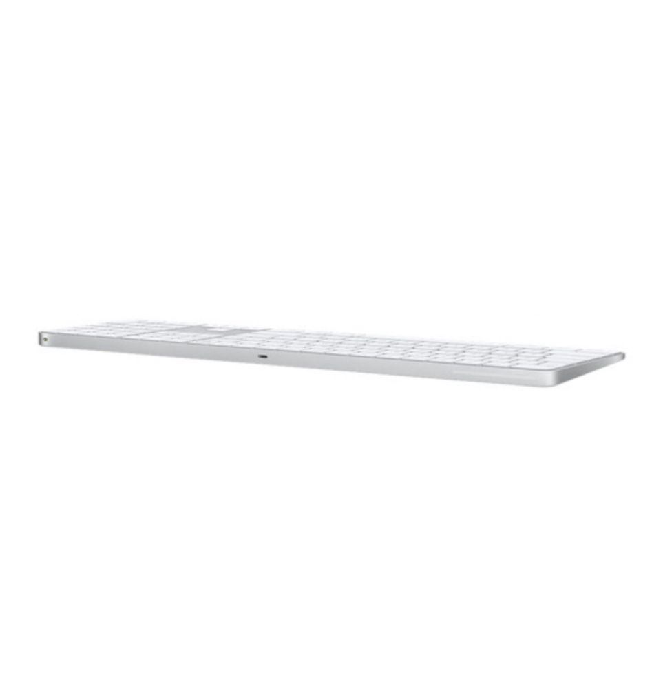 Клавиатура Apple Magic Keyboard с Touch ID and Numeric Keypad белый