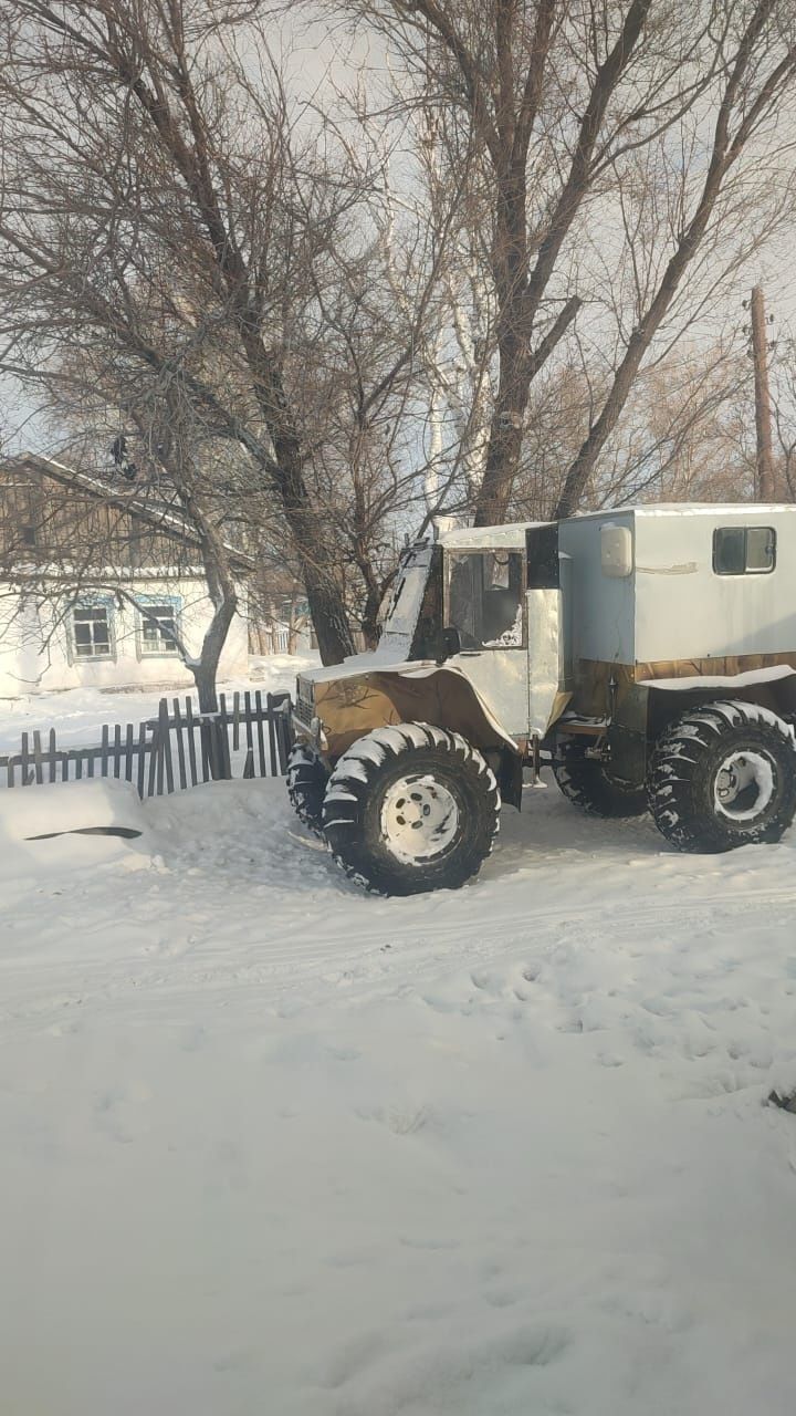 Снегоболотоход на шинах низкого давления