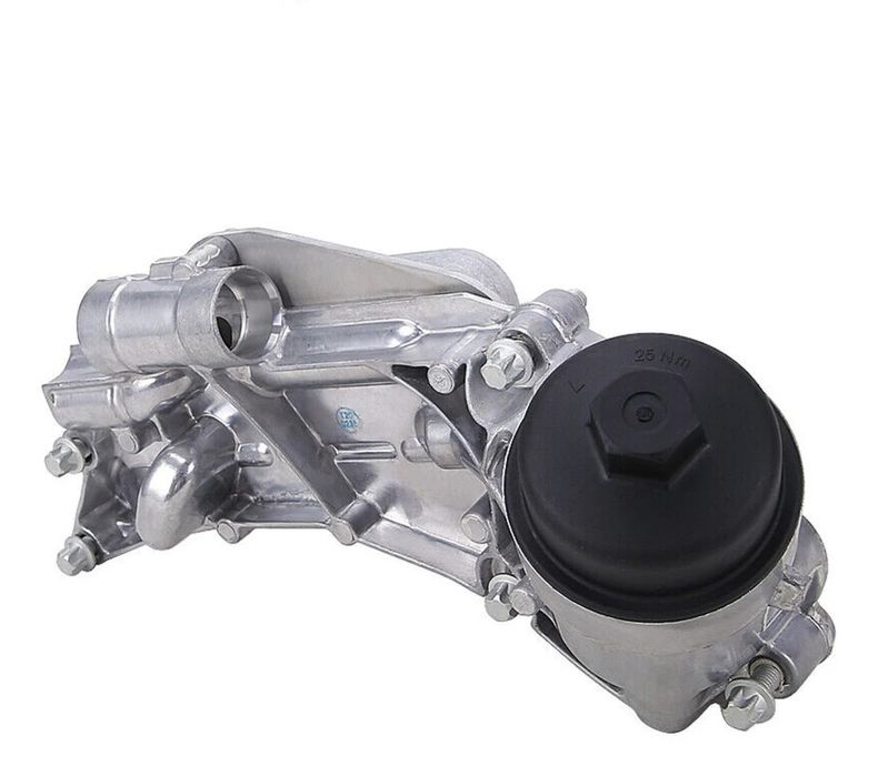 Маслен охладител луминиев комплект с маслен филтър за Opel