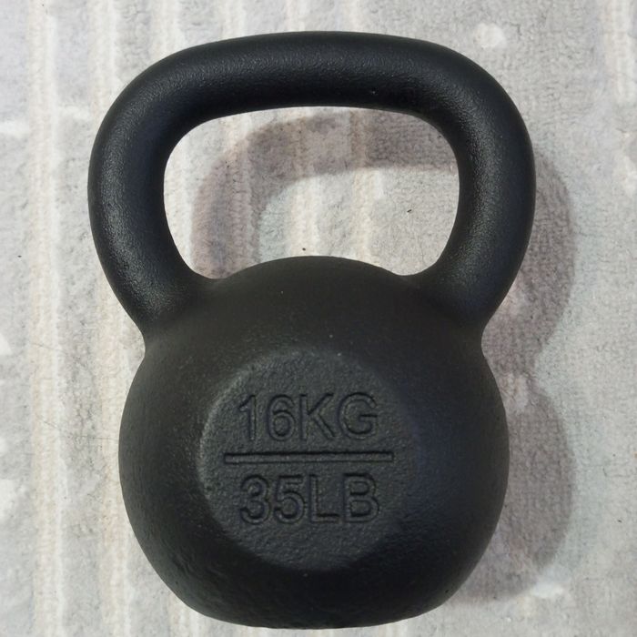 Гиря новая, матовая