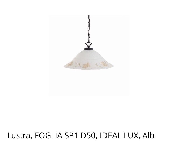 Lustra Pendul Foglia SP1 D50 021430 Ideal Lux