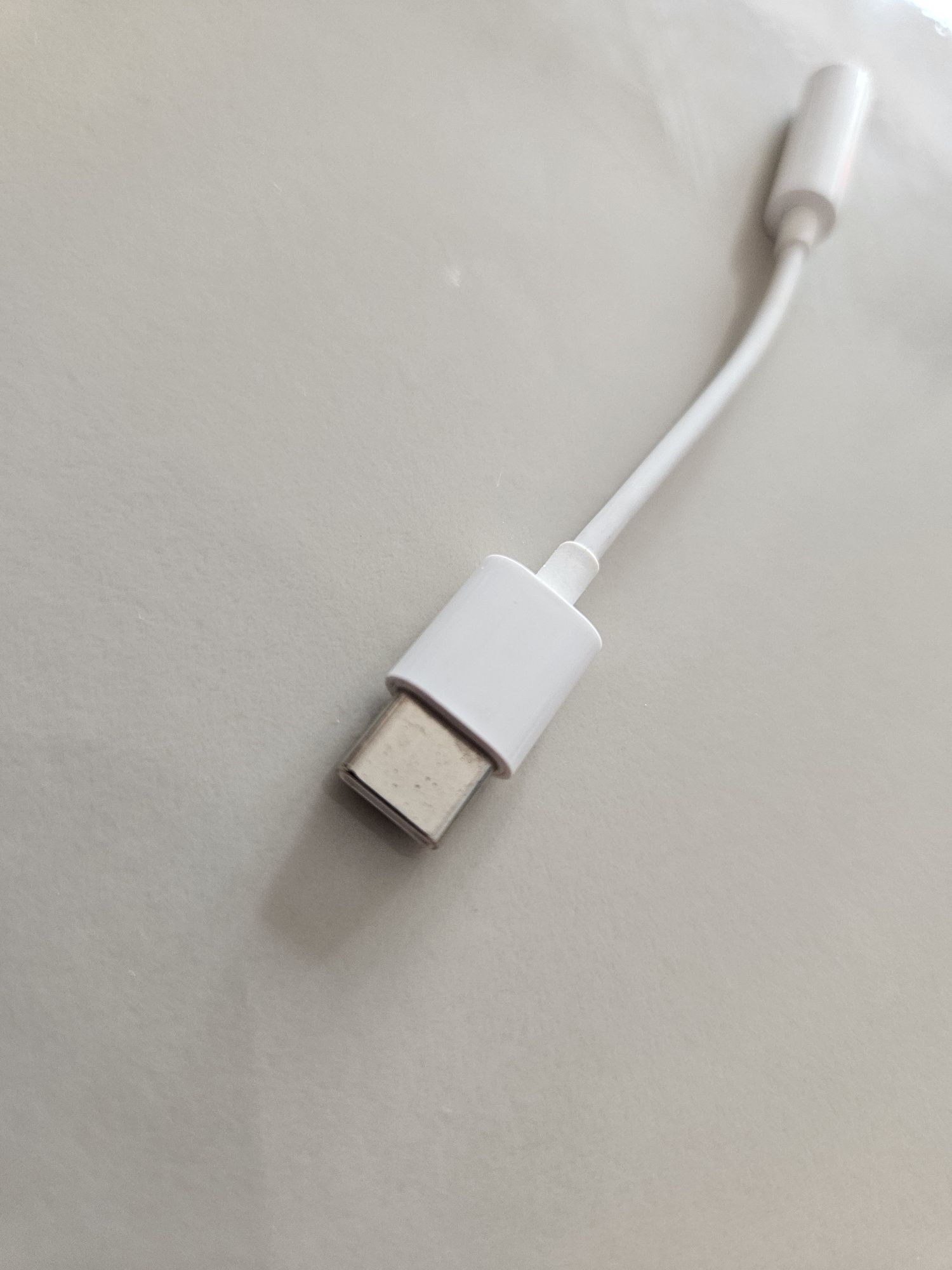 Adaptor audio Huawei USB Type C la Jack 3.5 mm CM20, Alb