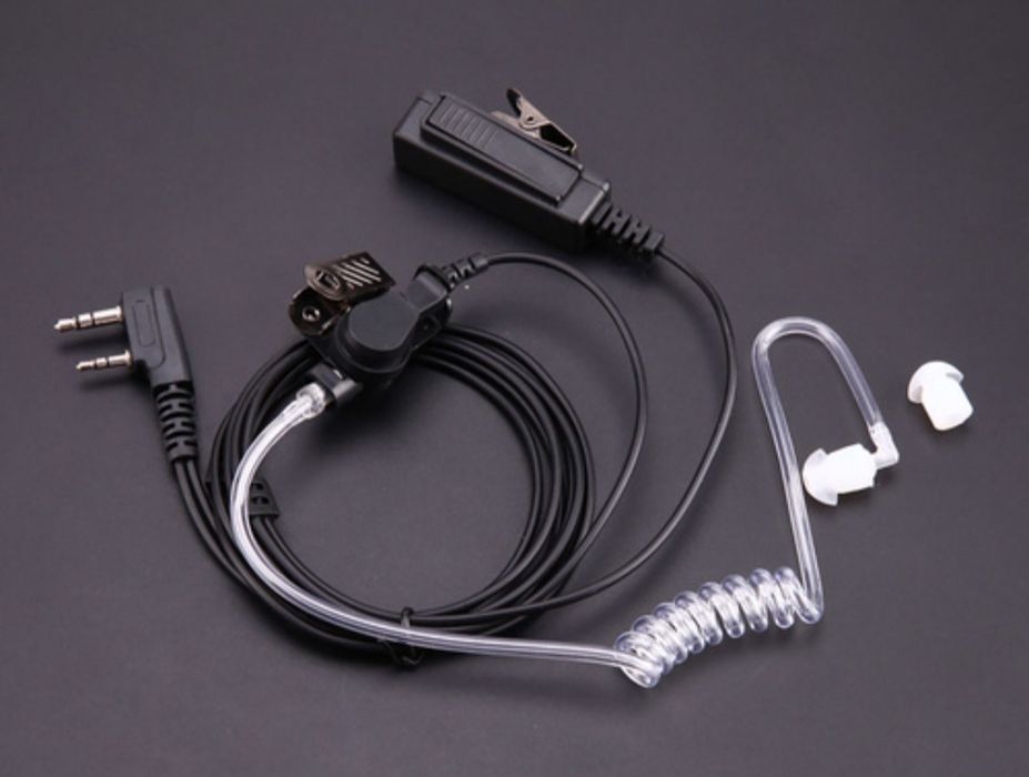 Наушники  (гарнитура) для рации Baofeng / Anytone / Kenwood / WLN