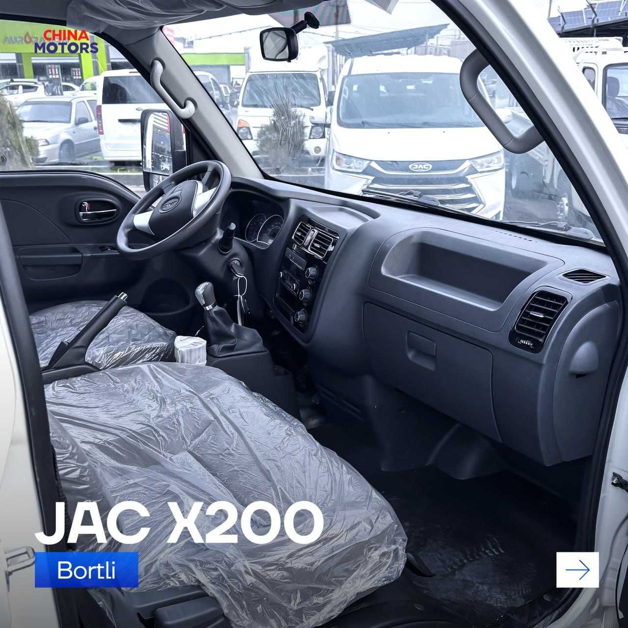JAC X200 25% bialn bir kunda rasmiylashtiring!