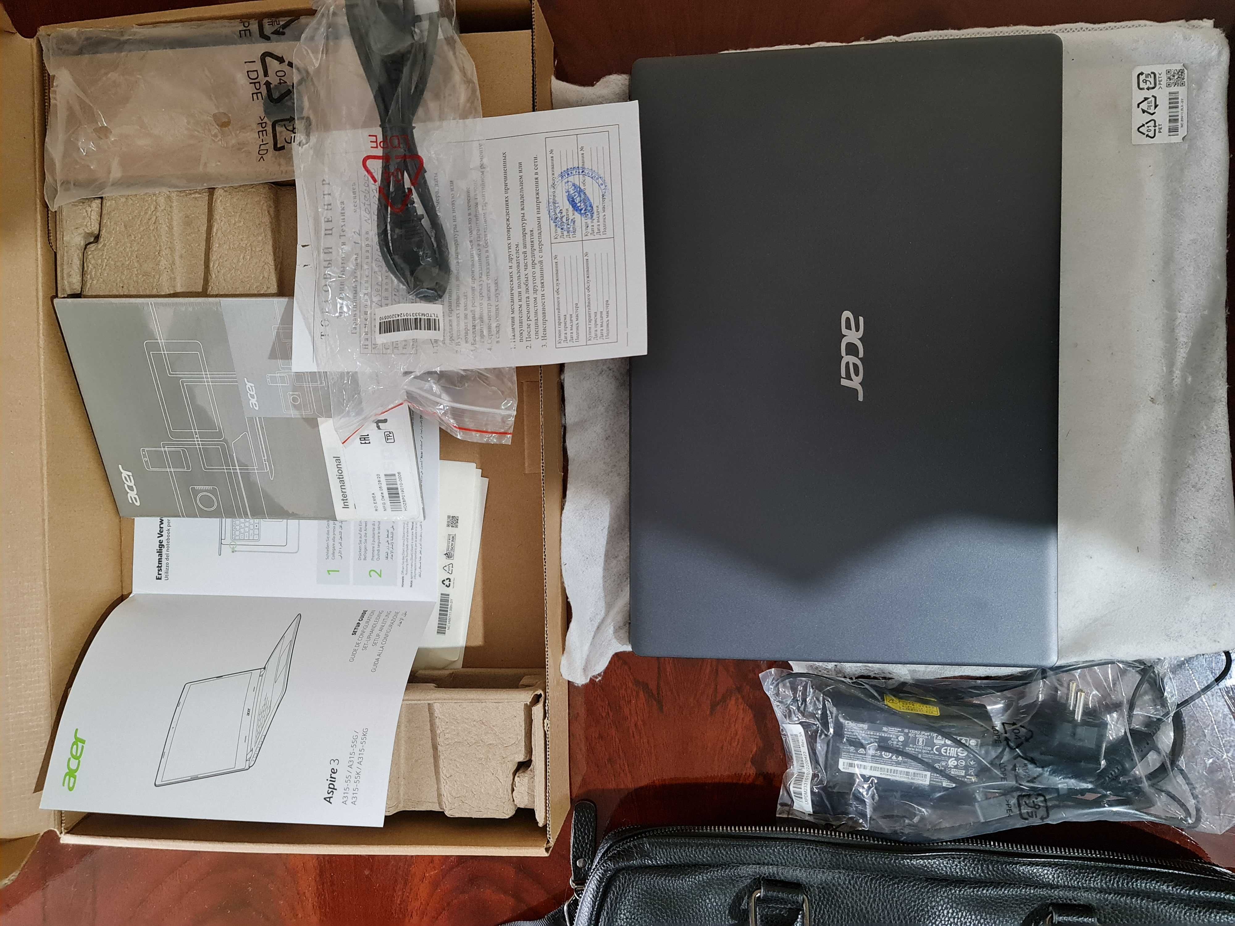 НОУТБУК ACER ASPIRE 3  a315-55g-52k5