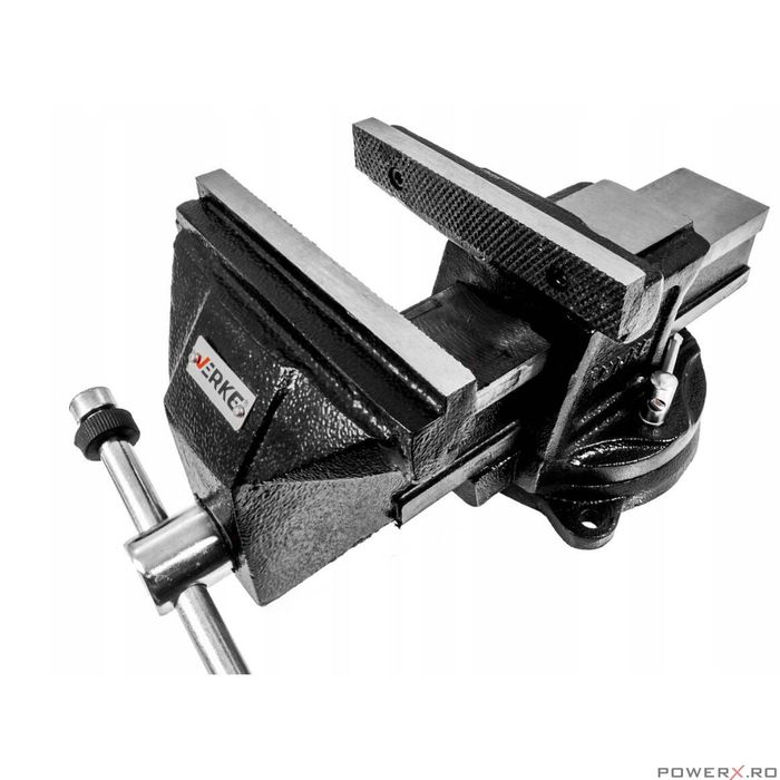 Menghina rotativa turnata, 200 mm, de banc, cu nicovala, Premium Line,