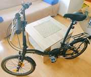 Bicicletă Pliabilă Pegas Camping 3S Negru Mat, Stare Perfectă