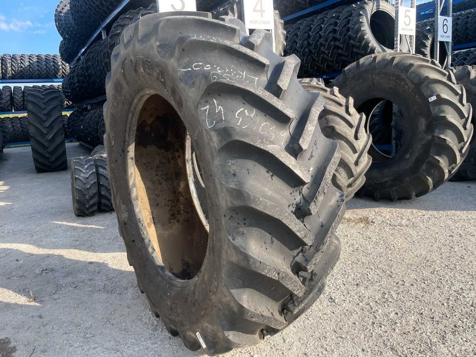 OCAZIE 650/65r42 cauciuc second hand GoodYear Radiale Tractor Case