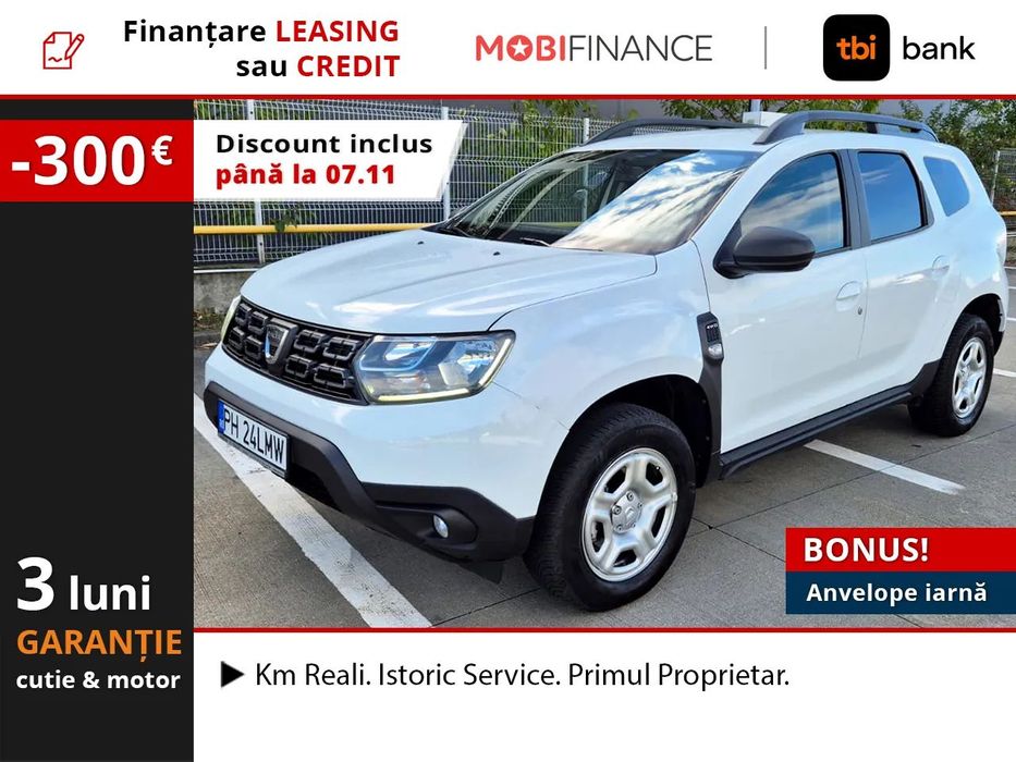 Dacia Duster 4x4 / TVA inclus, deductibil / Istoric service / Garantie 3 luni