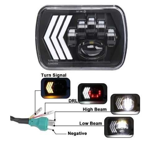 lumini auxiliare daylight faza lunga si scurta faruri led
