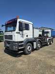 MAN TGA 35.440  8x4 Abrollkipper-silo