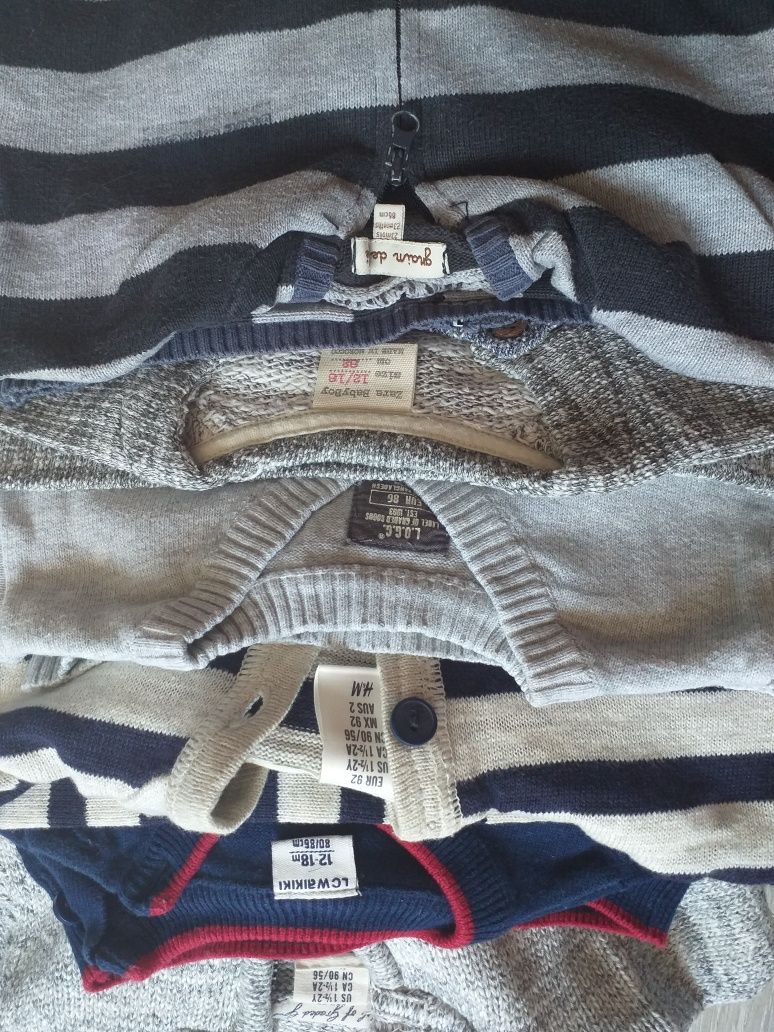 Lot 6 pulovere zara, h&m,waikiki  86-92