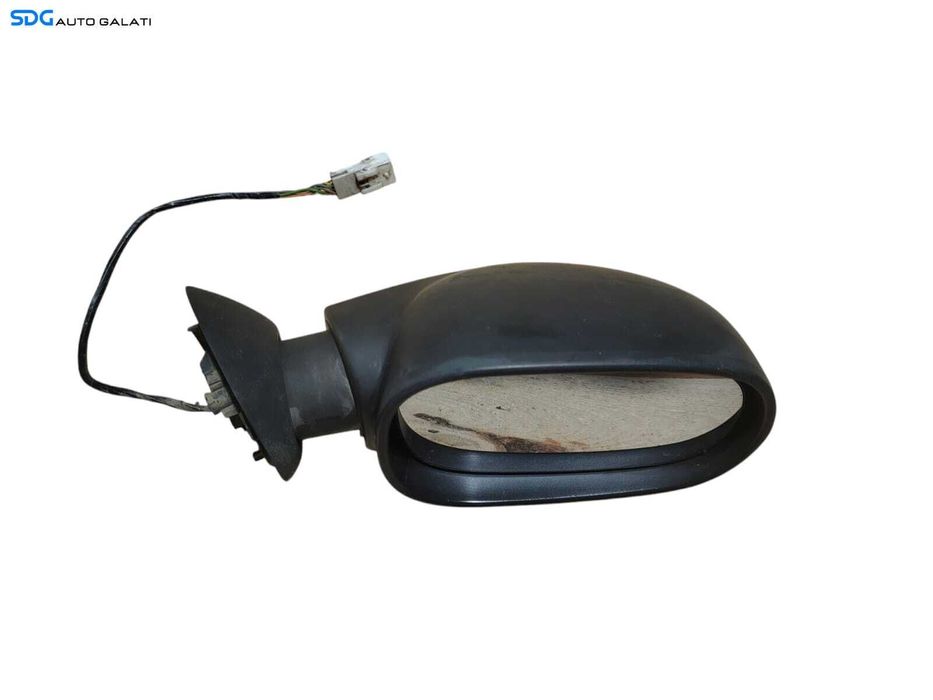 Oglinda Dreapta Electrica Dacia Logan 1 2004 - 2012 Culoarea Negru Mat Cod 90D13349 [LR0625]