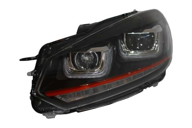 Faruri LED VW Golf 6 VI (2008-up) Golf 7 U Design Semnal LED Dinamic