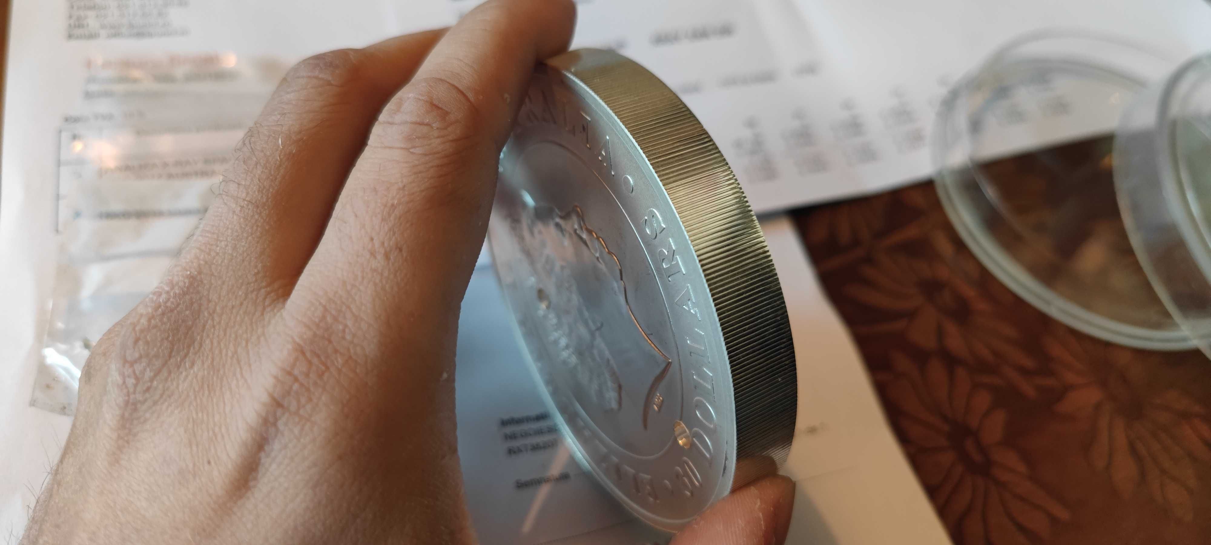 Lingou moneda ARGINT pur 999, 1000g 1 kg Koala, testat, Pret fix Tavex