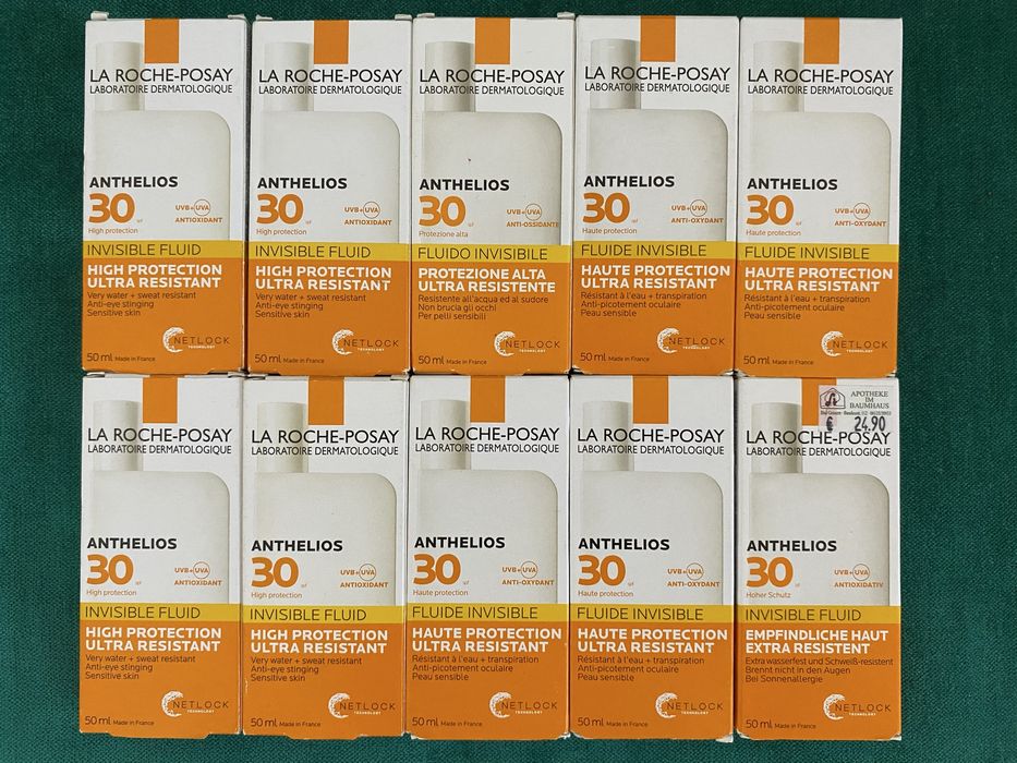 Creme cu protectie solara La Roche-Posay, SPF 50+ SPF 30