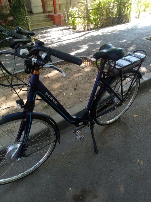 Bicicleta electrică toate piesele sunt Shimano dețin factură și manual