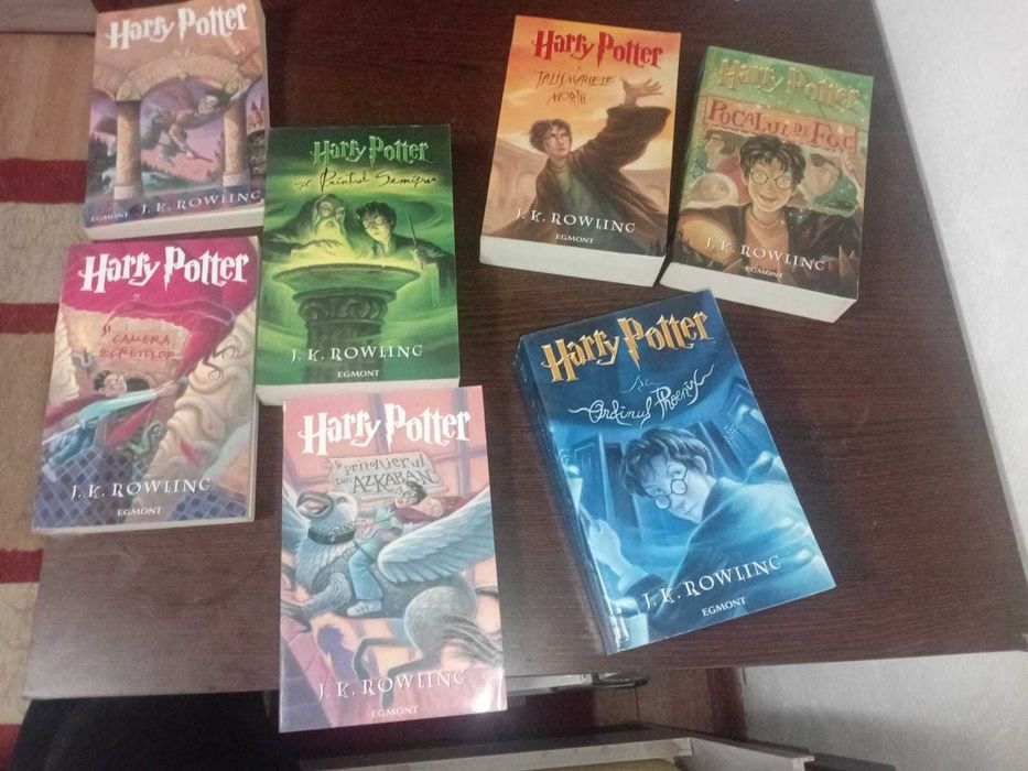 Colecție completă cărți Harry Potter (vol. 1–7) – Editura Egmont