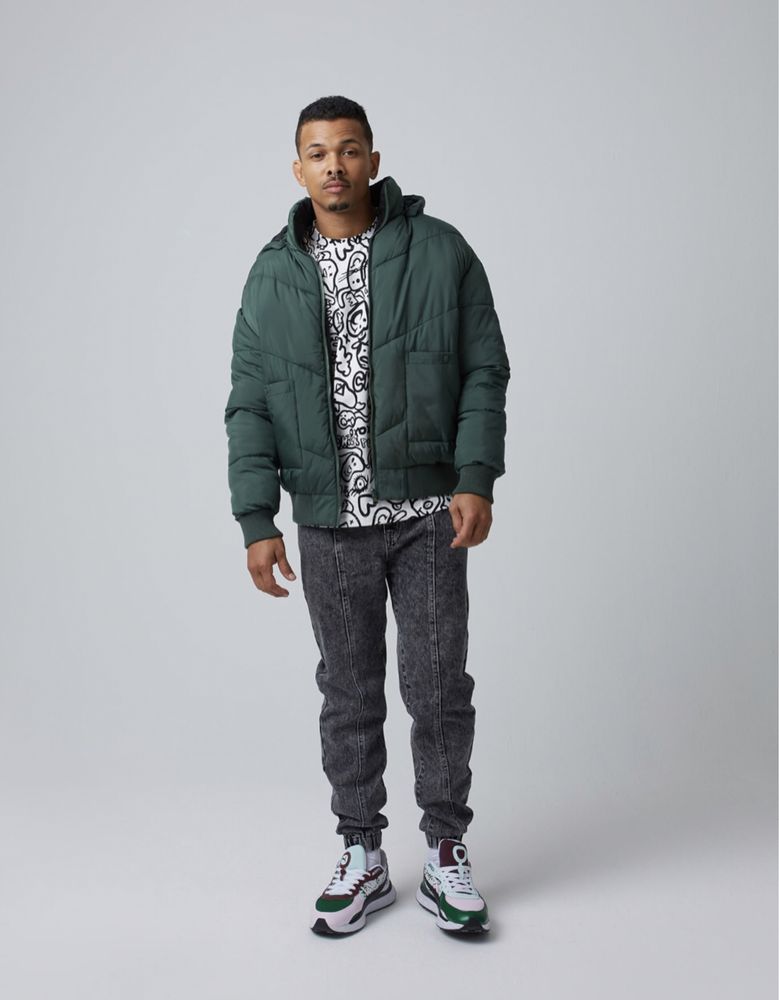 About You x Benny Cristo Reversible Jacket мъжко яке с 2 лица - M/L