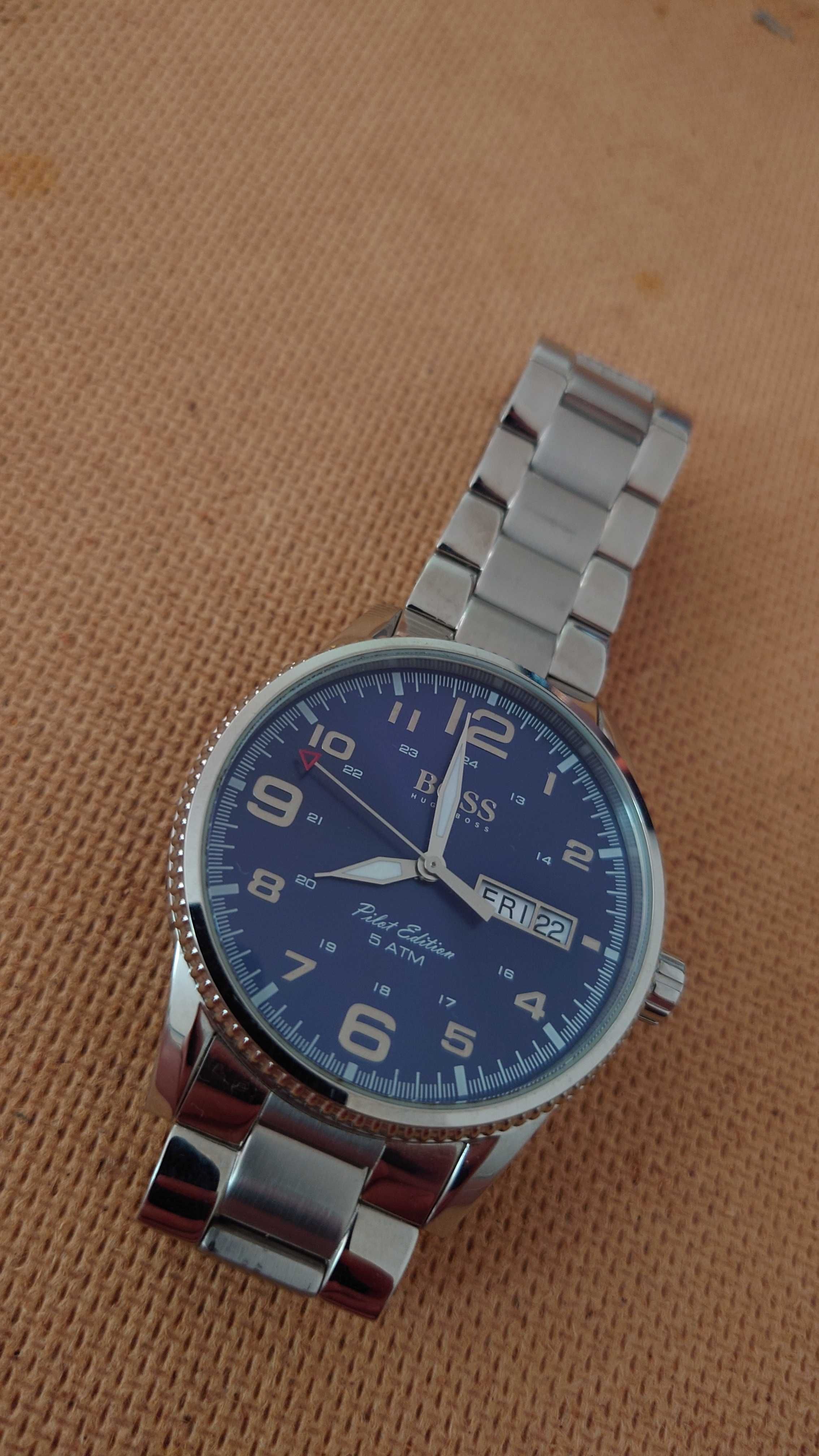 Часовник Boss Pilot Vintage 1513329